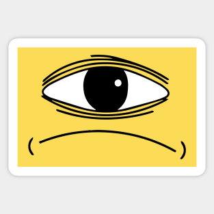 One-Eyed Monster Sticker